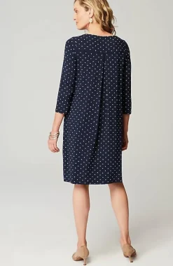 J.Jill Wearever Easy Pleat-Back Dress | Jjill-Women Dresses