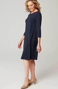 J.Jill Wearever Easy Pleat-Back Dress | Jjill-Women Dresses
