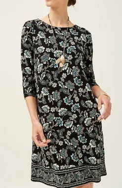 J.Jill Wearever Easy Pleat-Back Dress | Jjill-Women Dresses