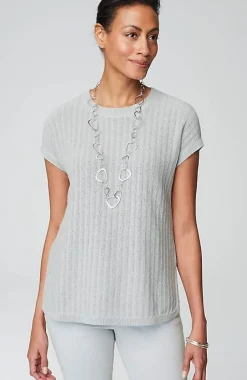 J.Jill Wearever Lightweight Textured Pullover | Jjill-Women Sweaters