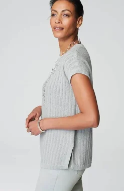 J.Jill Wearever Lightweight Textured Pullover | Jjill-Women Sweaters