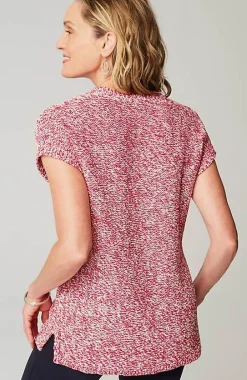 J.Jill Wearever Marled Dolman-Sleeve Pullover | Jjill-Women Sweaters