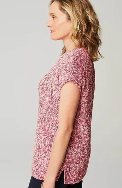 J.Jill Wearever Marled Dolman-Sleeve Pullover | Jjill-Women Sweaters