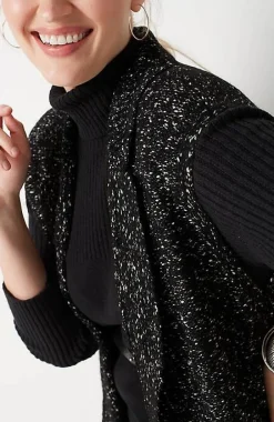 J.Jill Wearever Novelty Textured Gilet | Jjill-Women Sweaters
