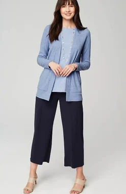 J.Jill Wearever Open-Front Marled Jacket | Jjill-Women Jackets & Coats