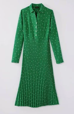 J.Jill Wearever Pleated Midi Shirtdress | Jjill-Women Dresses