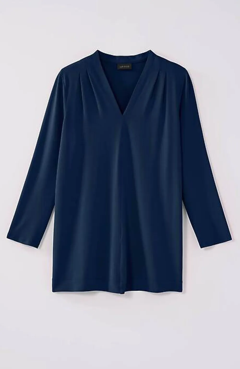 J.Jill Wearever Pleated V-Neck Top | Jjill-Women Tops & Tees