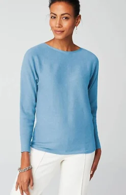 J.Jill Wearever Refined Knit Dolman-Sleeve Sweater | Jjill-Women Sweaters