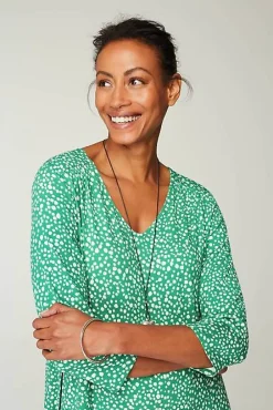J.Jill Wearever Shirred A-Line Tunic | Jjill-Women Tops & Tees