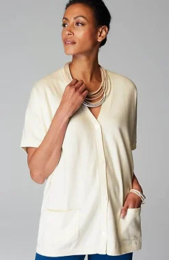 J.Jill Wearever Short Dolman-Sleeve Cardi | Jjill-Women Sweaters