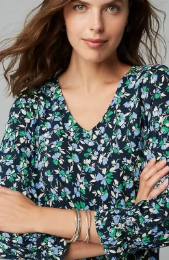 J.Jill Wearever Smocked Tunic | Jjill-Women Tops & Tees