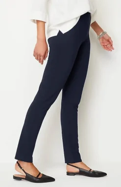 J.Jill Wearever Smooth-Fit Slim-Leg Pants | Jjill-Women Pants & Jeans