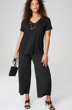 J.Jill Wearever Soft-V-Neck Tee | Jjill-Women Tops & Tees