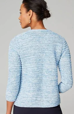 J.Jill Wearever Spray-Dyed Sweater-Jacket | Jjill-Women Sweaters
