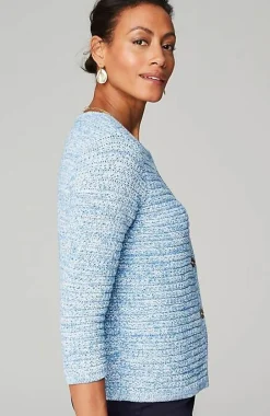 J.Jill Wearever Spray-Dyed Sweater-Jacket | Jjill-Women Sweaters