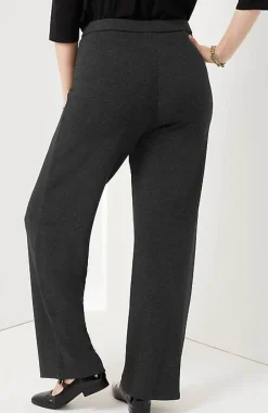 J.Jill Wearever Straight-Leg Trousers | Jjill-Women Pants & Jeans