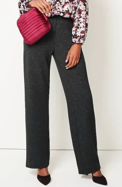 J.Jill Wearever Straight-Leg Trousers | Jjill-Women Pants & Jeans