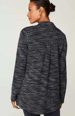J.Jill Wearever Textured Button-Front Tunic | Jjill-Women Tops & Tees