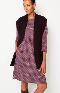 J.Jill Wearever Textured Open-Front Sweater-Vest | Jjill-Women Sweaters