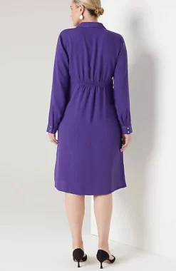 J.Jill Wearever Twist-Front Shirtdress | Jjill-Women Dresses