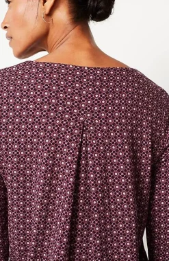 J.Jill Wearever V-Neck Ballet-Sleeve Top | Jjill-Women Tops & Tees