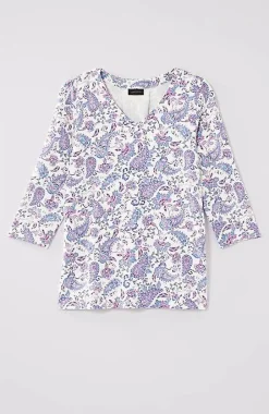 J.Jill Wearever V-Neck Ballet-Sleeve Top | Jjill-Women Tops & Tees