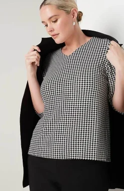 J.Jill Wearever V-Neck Ballet-Sleeve Top | Jjill-Women Tops & Tees