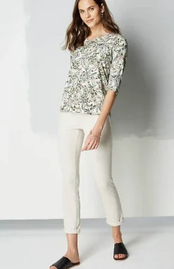 J.Jill Wearever V-Neck Ballet-Sleeve Top | Jjill-Women Tops & Tees