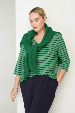 J.Jill Wearever V-Neck Ballet-Sleeve Top | Jjill-Women Tops & Tees