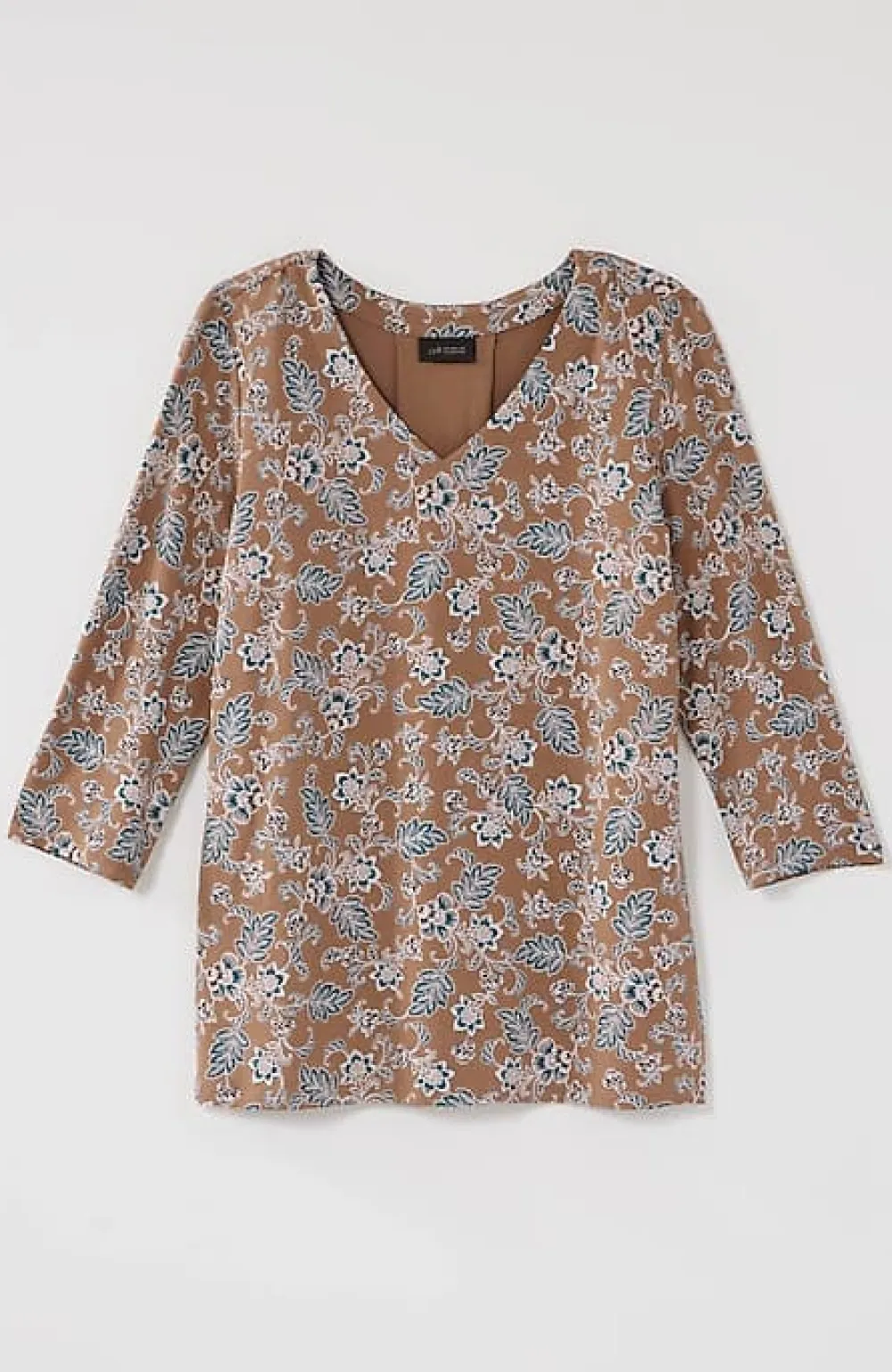 J.Jill Wearever V-Neck Ballet-Sleeve Top | Jjill-Women Tops & Tees