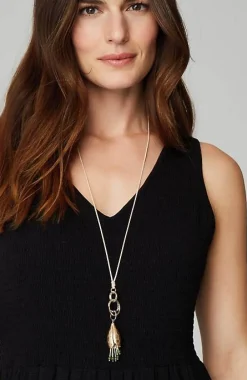 J.Jill Windswept Petals Flower Pendant Necklace | Jjill-Women Jewelry