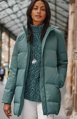 J.Jill Zip-Front Down Puffer Coat | Jjill-Women Jackets & Coats