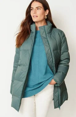 J.Jill Zip-Front Down Puffer Coat | Jjill-Women Jackets & Coats
