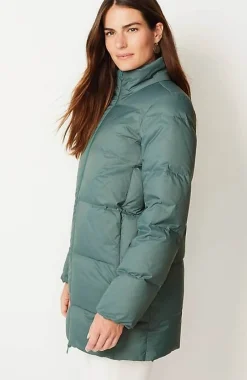 J.Jill Zip-Front Down Puffer Coat | Jjill-Women Jackets & Coats