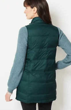 J.Jill Zip-Front Down Puffer Vest | Jjill-Women Jackets & Coats