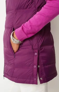 J.Jill Zip-Front Down Puffer Vest | Jjill-Women Jackets & Coats